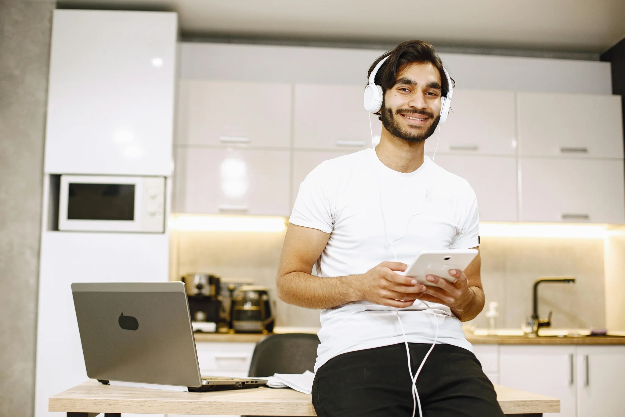 Professional creating digital content