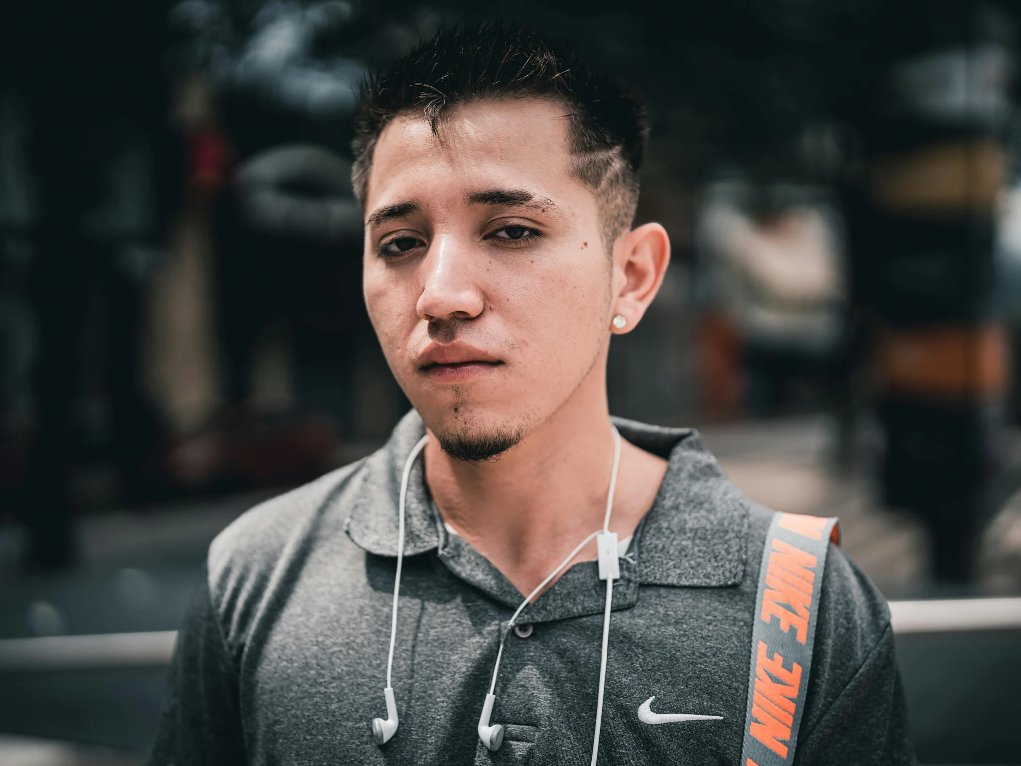 Person working on creative project