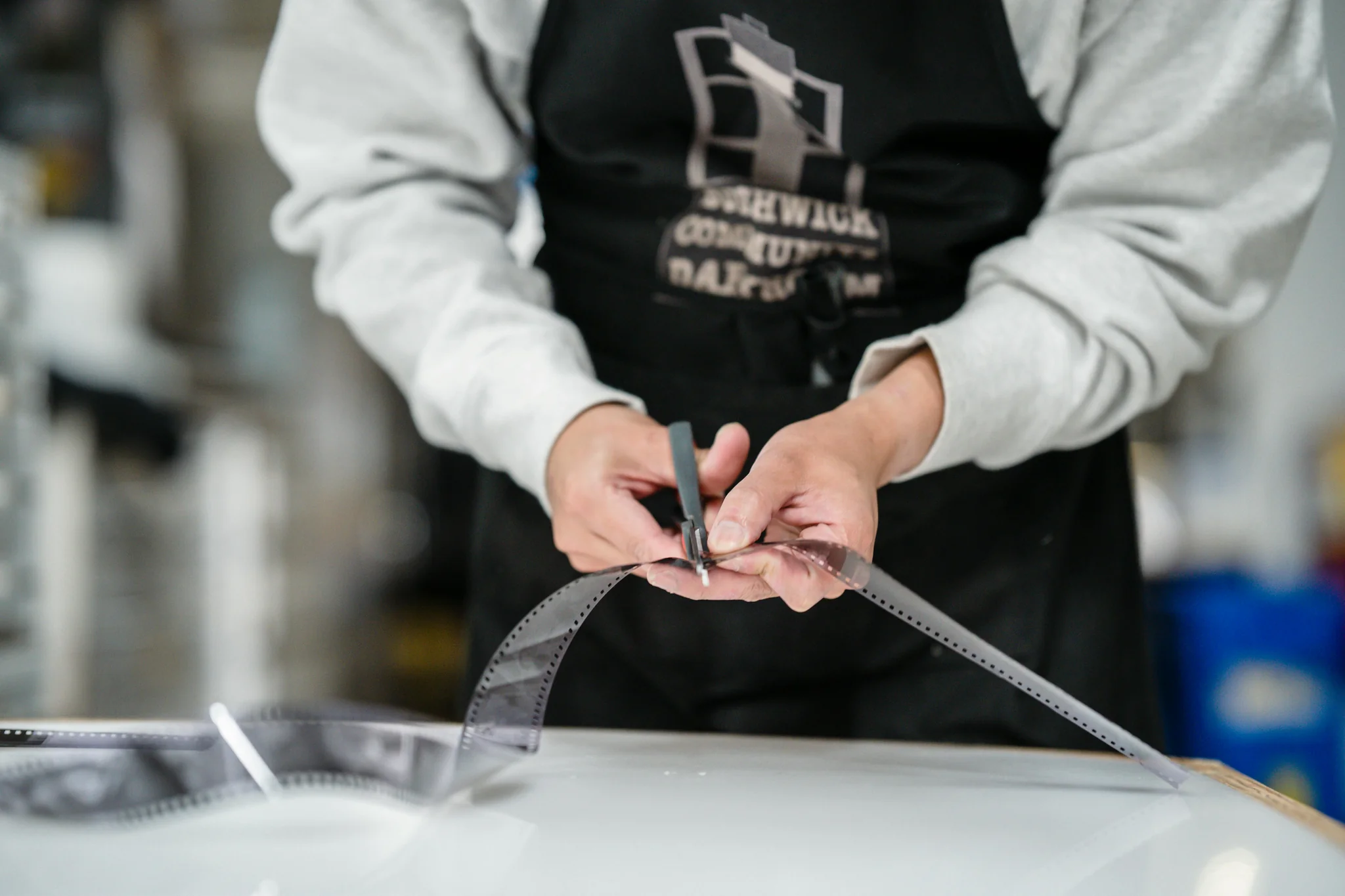 Creative professional developing digital content